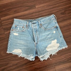 Levi’s denim shorts